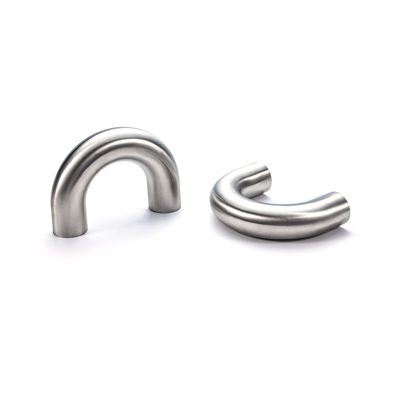 180° كوع ملحوم BPE تركيب أنابيب صحية من الفولاذ المقاوم للصدأ 180° كوع ملحوم BPE تركيب أنابيب صحية من الفولاذ المقاوم للصدأ